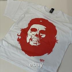 Rare Frank Kozik Red Dead Ché Art Bust Ltd T-shirt Tee Drmtm Vêtements L Blanc