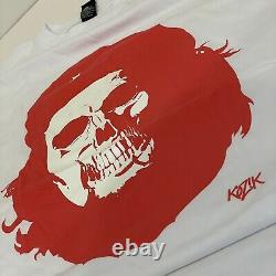 Rare Frank Kozik Red Dead Ché Art Bust Ltd T-shirt Tee Drmtm Vêtements L Blanc