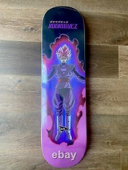 Rare Premier Dragon Ball Super Paul Rodriguez Skateboard Ss Rose Deck 8.25 Dbz