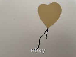 Rare West Country Prince Banksy Girl Avec Balloon État Immaculé Non Signé