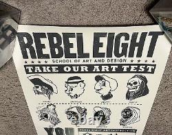 Rebel Eight 8 X Mike Giant Drawing Test Print 2010 RARE 18X24 New
Rebel Eight 8 X Mike Giant Épreuve de dessin Test 2010 RARE 18X24 Neuf