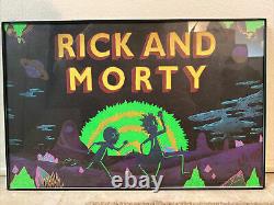 Rick And Morty 2013 Los Angeles Premiere Limited Affiche Rare