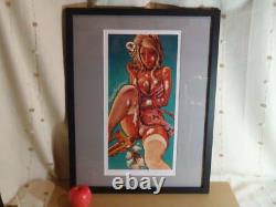 Rockin' Jelly Bean Giclee Art Print Poster Whip Femme Erostika New Rare