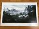 Scrolls Anciens Skyrim Realm Of The Dragonborn Limited Lithographie Reproduction D'art Rare