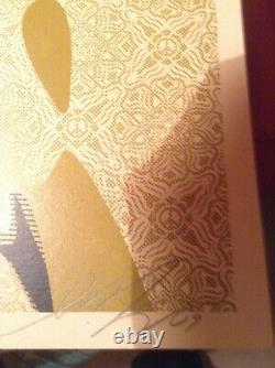 Shepard Fairey'jessica' Très Rare Edition Limitée Imprimer