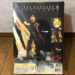Square Enix Final Fantasy Ff VII Nuage Strife Static Arts Statue Rare! Sm Jp
