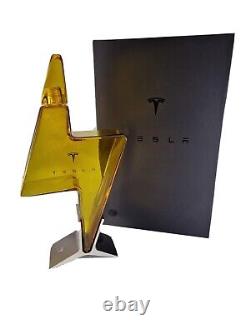 Tequila Decanter Collectors Article Marque New Rare Limited Edition Tesla + Boîte