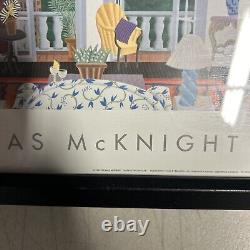 Thomas McKnight Manhattan Impression d'art par Chalk And Vermilion 1995 Rare Mcm