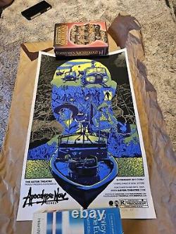 Tim Doyle Apocalypse Now Ne Jamais Sortir Du Bateau Art Print Rare 2011 Bleu