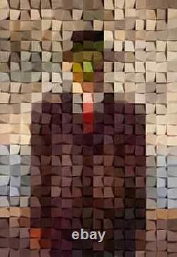 Timur Zagirov Édition Collector Fils De L'homme 2022 112,5 X 80cm Nouveau Rare Magritte