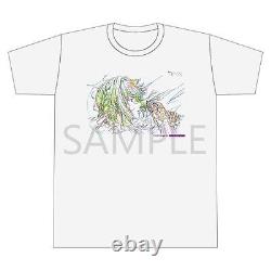 Très rare T-shirt gris avec une œuvre originale de Violet Evergarden de Kyoto Animation
