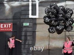 Véritable Banksy! Dismaland Je Suis Un Ballon Imbecile Rare David Shrigley