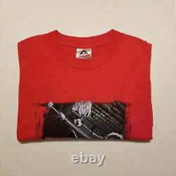 Vintage Cowboy Bebop Mens Anime T Shirt Rouge XL Spike Vicious Rare Sunrise Akira