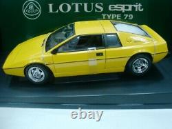 Wow Extremely Rare Lotus 1979 Esprit S2 Rhd 160hp Jaune 118 Auto Art-111/v8/gt