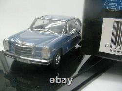 Wow Extremely Rare Mercedes W115/8 280c Coupe Bleu 143 Auto Art-220/minichamps
