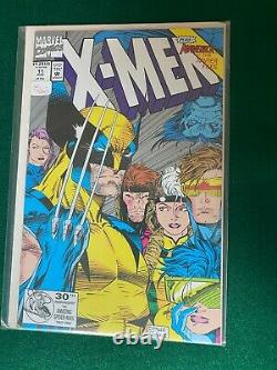 X-men 11 Rare Copie D'argent Jim Lee Art Mint Nouveau Doit Voir Aaa+++